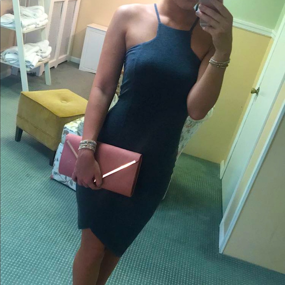 EXPRESS Asymmetric Cocktail Dress